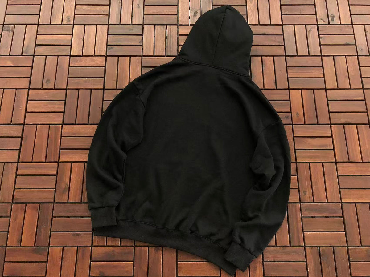 Black Web Hoodie