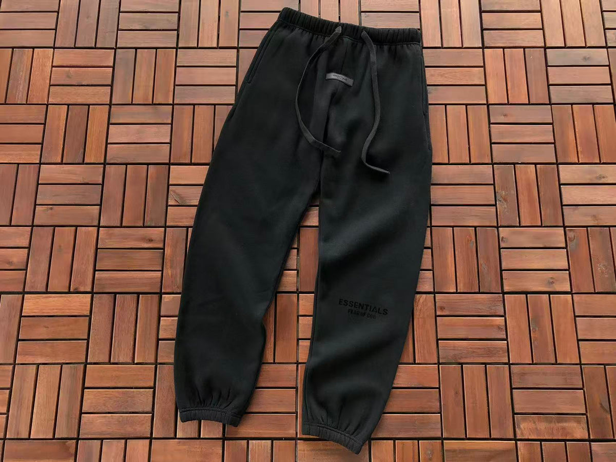 Black Essential Pants