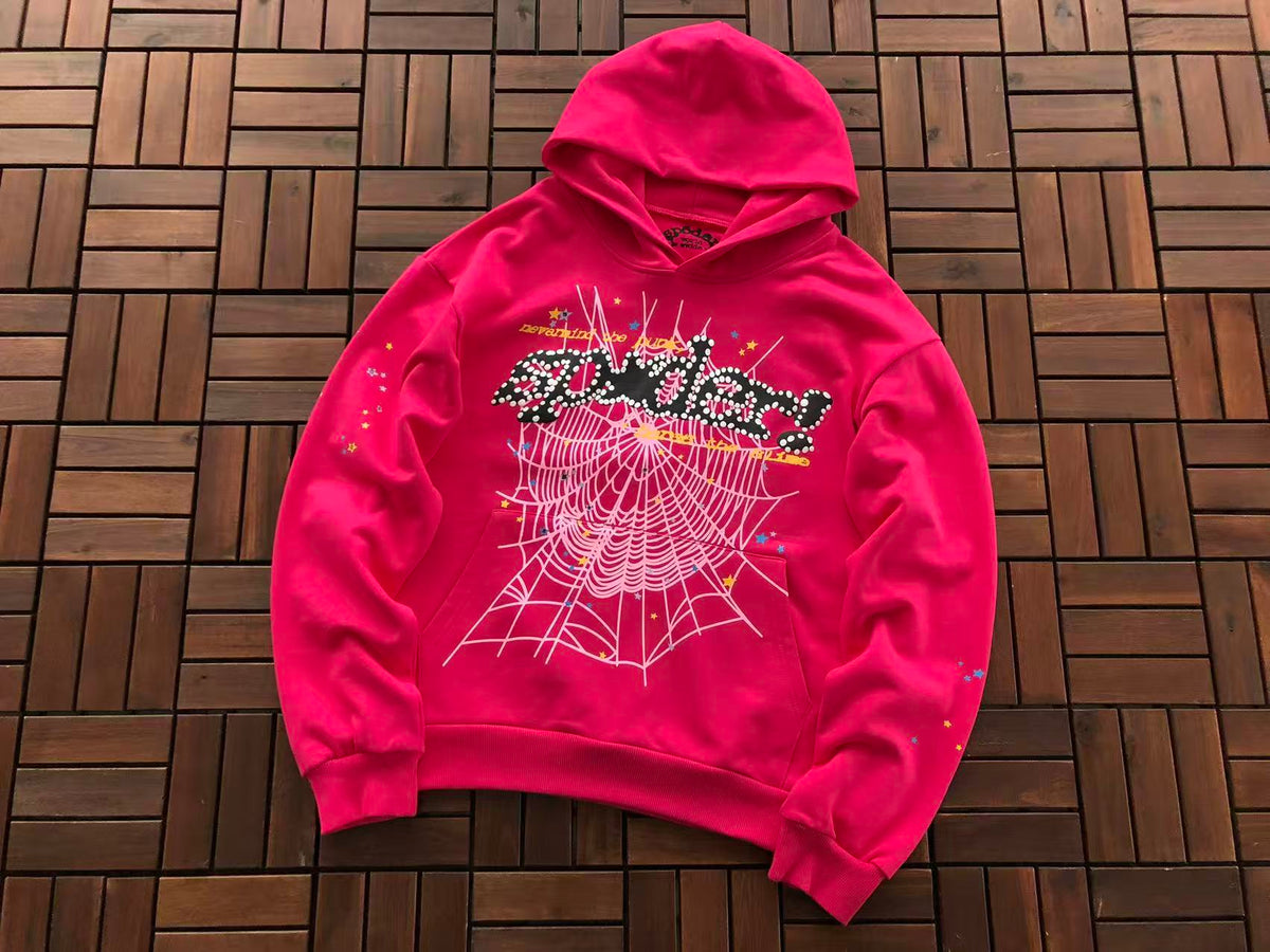 Pink V2 Web Hoodie