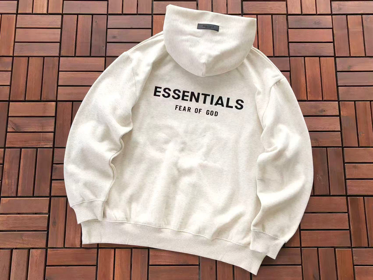 Cream Essential Hoodie