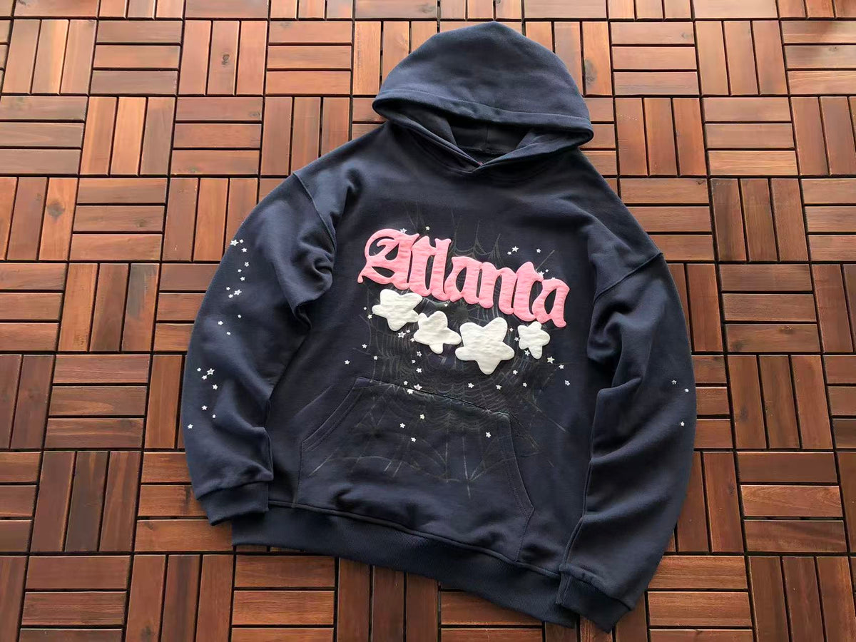 Navy ATL Web Hoodie
