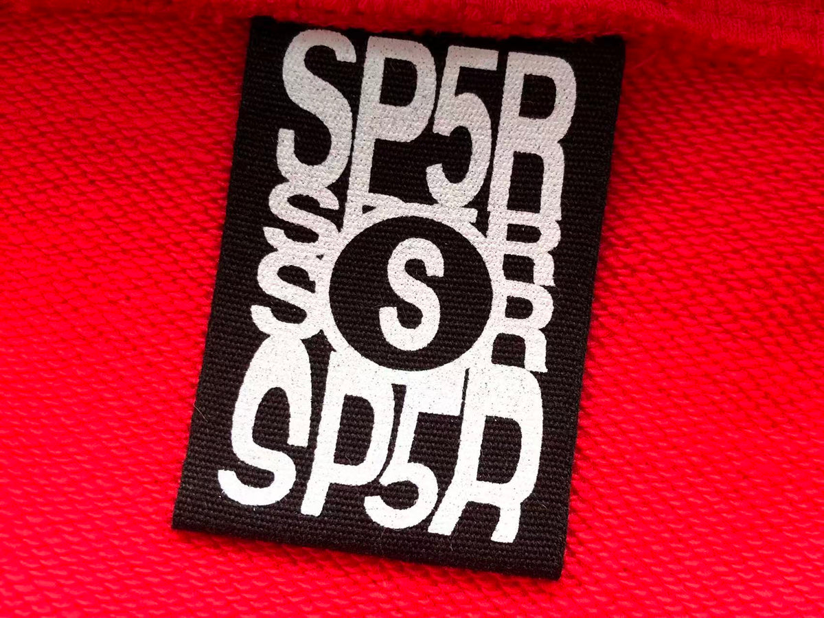 Red and Pink Web Hoodie
