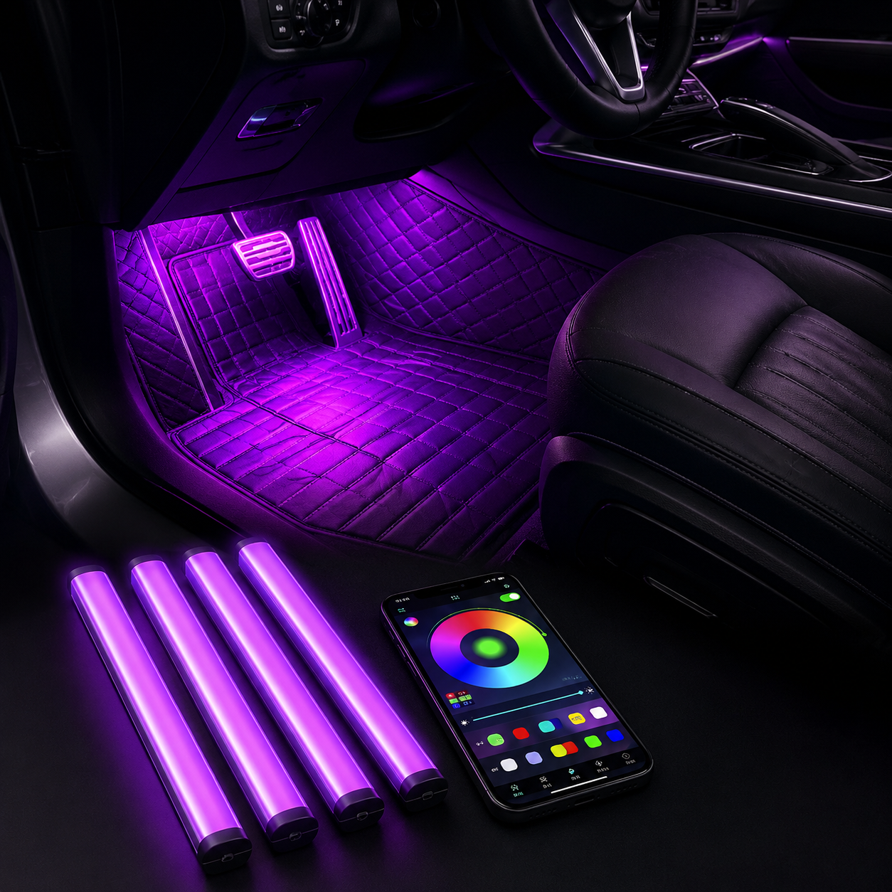 Vessalune LunaCabin Pro™ Ambient Footwell Lights