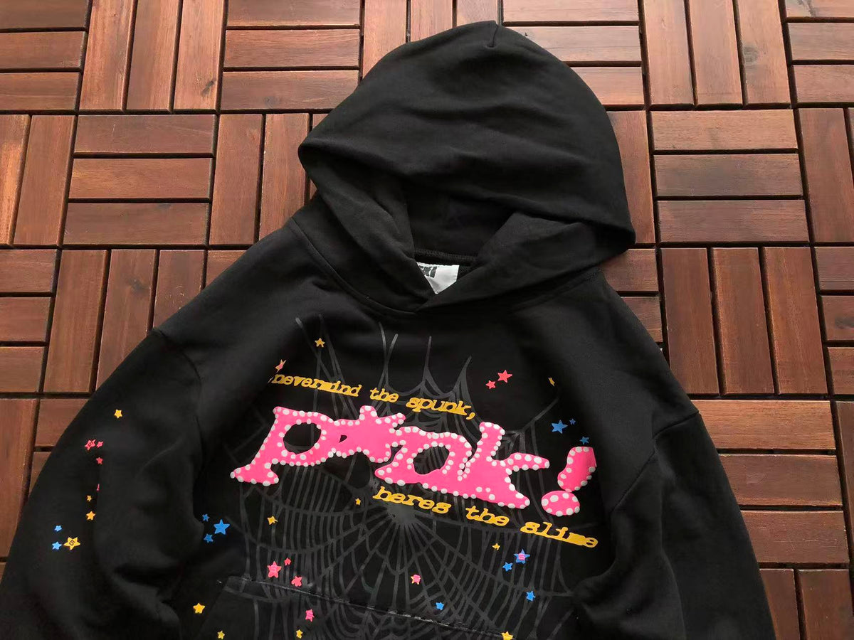 Black Pink V1 Web Hoodie