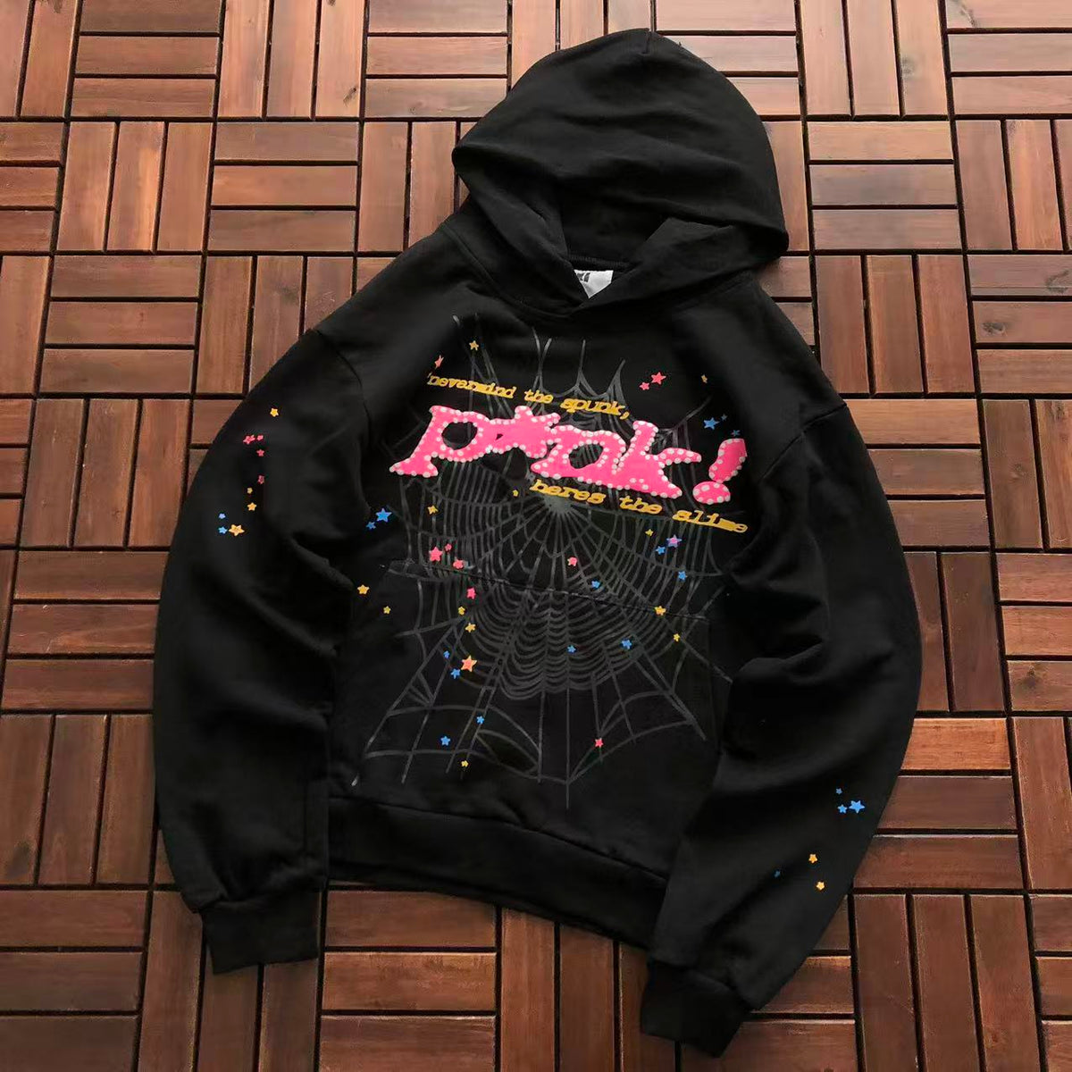 Black Pink V1 Web Hoodie